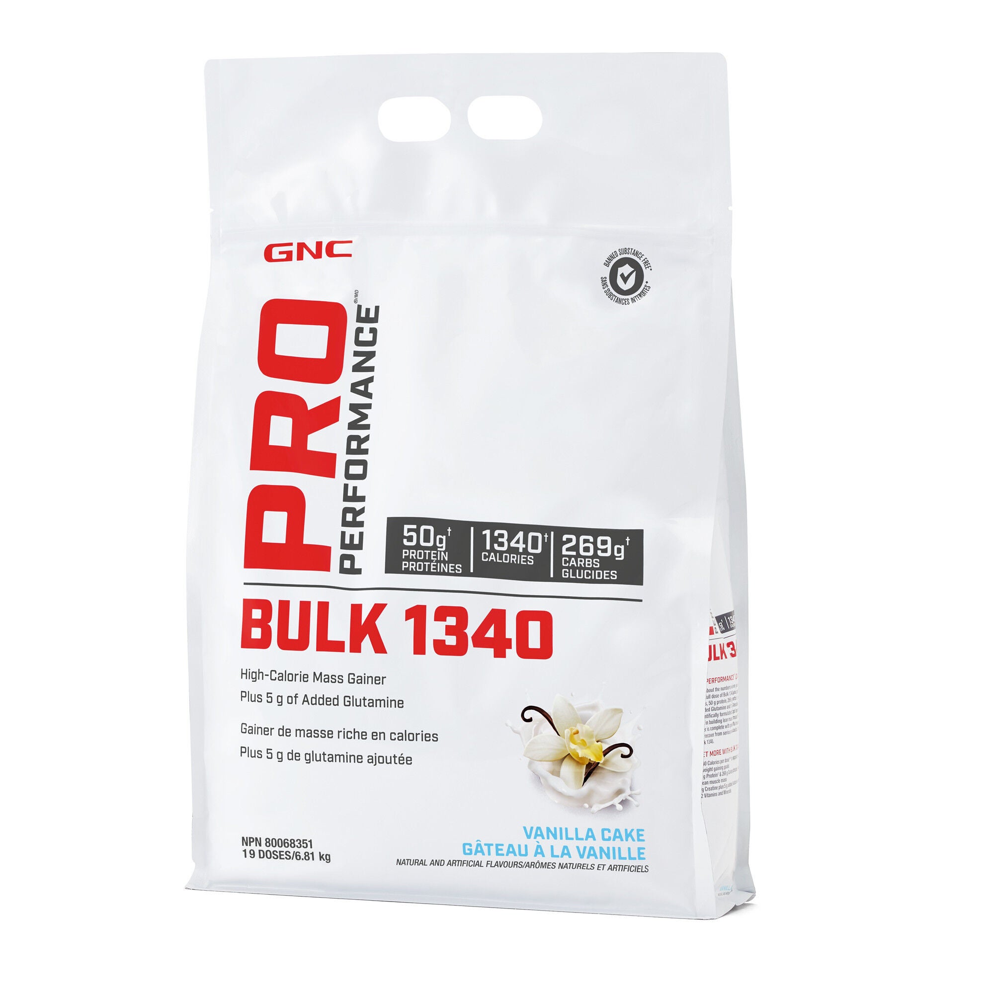 Bulk 1340 - Vanilla Cake Vanilla Cake | GNC